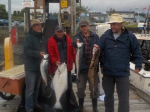 coho and halibut fishing 