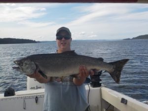 Huge Chinook Salmon