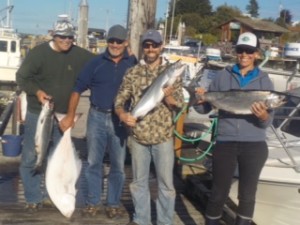 Salmon and Hallibut Fishing Winter Harbor Fishing Charters